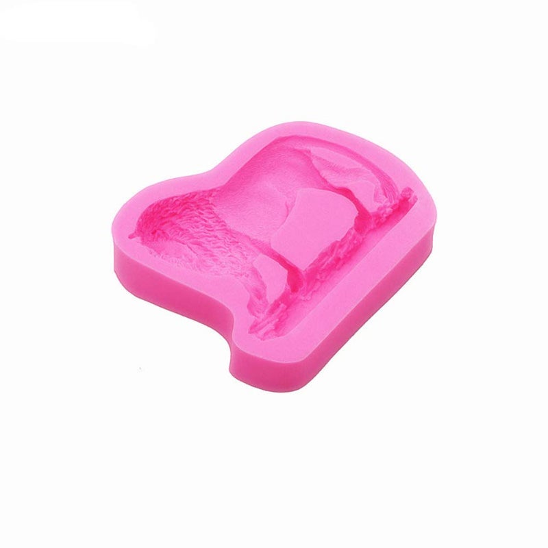 Seedomes 1pc 3D Animal Beast Lion Silicone Mold for DIY Cupcake Cake Topper Decoration Soap Mould Fondant Mold Chocolate Candy Ice Cube Gum Paste Crystal Pudding Desserts Handmade Ice Cream Jelly Shots - Image 4